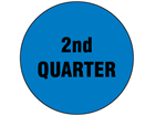 Second quarter inventory date label