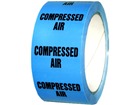 Compressed air pipeline identification tape.