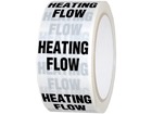 Heating flow pipeline identification tape.