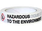 Hazardous to the environment GHS tape.