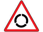 Roundabout sign