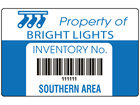 Scanmark+ barcode label (logo / full design), 32mm x 50mm