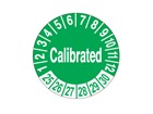 Calibrated month and year label