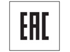 EAC001 Eurasian conformity mark labels.