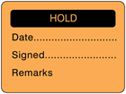 Hold fluorescent label