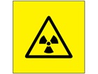 Radioactive symbol labels.
