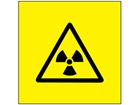 Radioactive symbol labels.