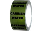 Carrier water pipeline identification tape.