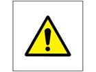 Caution symbol safety sign.