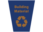 Building material waste sack