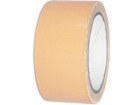 Plain ochre pipeline identification tape.