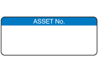 Asset number label