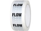 Flow pipeline identification tape.