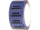 Sodium carbonate pipeline identification tape.