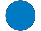 Blue inventory dot label