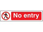 No entry signs, mini sign.