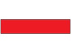 Safety and floor marking tape, red.