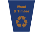 Wood and timber waste sack