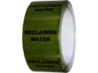 Reclaimed water pipeline identification tape.