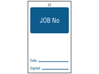 Job number tag