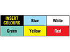 Magnetic label holders, 50m roll lengths