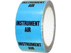 Instrument air pipeline identification tape.