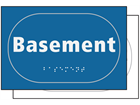 Basement sign.