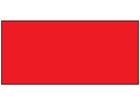 Plain red pipeline identification tape.