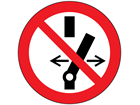 Do not change switch setting symbol labels.