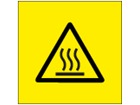 Hot surface symbol labels.
