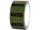 Water pipeline identification tape.