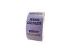 Ferric sulphate pipeline identification tape.