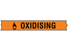 Oxidising COSHH tape.