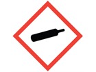 GHS gases under pressure hazard label