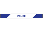 Police barrier tape