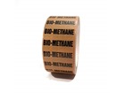 Bio methane pipeline identification tape.