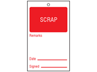 Scrap tag