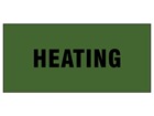 Heating pipeline identification tape.