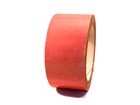 Plain salmon pink pipeline identification tape.