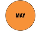 May inventory date label