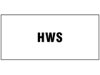 HWS pipeline identification label