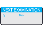 Next examination aluminium foil labels.