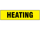 Heating label