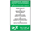 Conserve energy quality pocket guide.