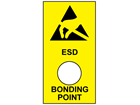 ESD bonding point label.