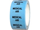 Medical air pipeline identification tape.