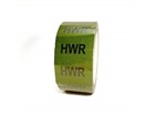 HWR pipeline identification tape.