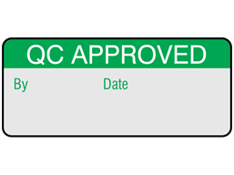 QC approved aluminium foil labels.