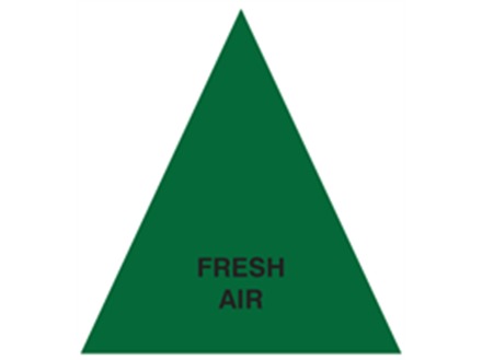Fresh Air (with text) Label.