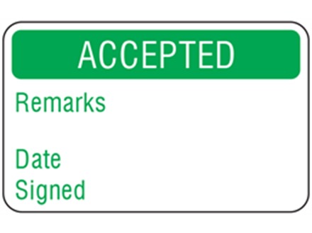 Accepted Labels - Quality Assurance